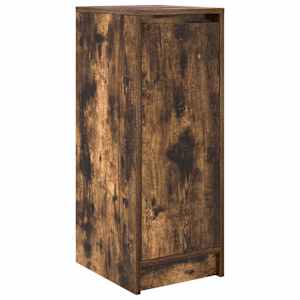 vidaXL kingakapp, suitsutatud tamm, 29,5x34x76 cm, tehispuit