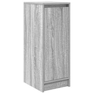 vidaXL kingakapp, hall Sonoma tamm, 29,5x34x76 cm, tehispuit