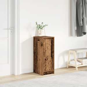 Omarica za čevlje starinski les 29,5x34x76 cm inženirski les