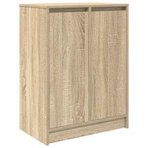 vidaXL kingakapp, Sonoma tamm, 57x34x76 cm, tehispuit