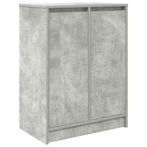 vidaXL kingakapp, betoonhall, 57x34x76 cm, tehispuit