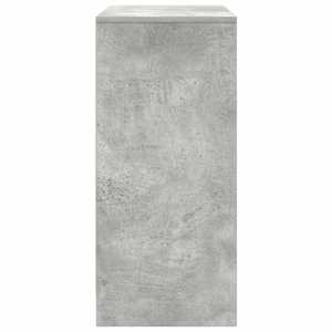 Botník betonově šedý 57x34x76 cm kompozitní dřevo - obrázek 7