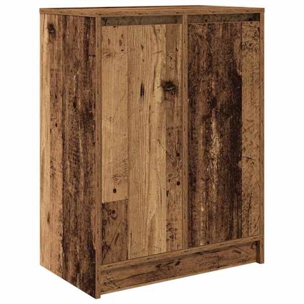 vidaXL Kingakapp, vana puit, 57x34x76 cm, tehispuit