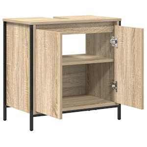 Koupelnová skříňka s umyvadlem Dub sonoma 60x34,5x60 cm - obrázek 5