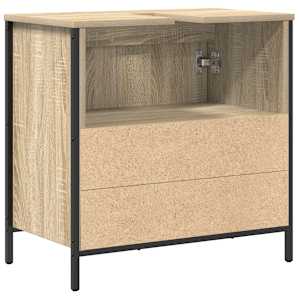 Koupelnová skříňka s umyvadlem Dub sonoma 60x34,5x60 cm - obrázek 8