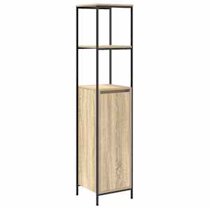vidaXL Vannitoa kapp riiulitega sonoma tamm 36x35x165 cm