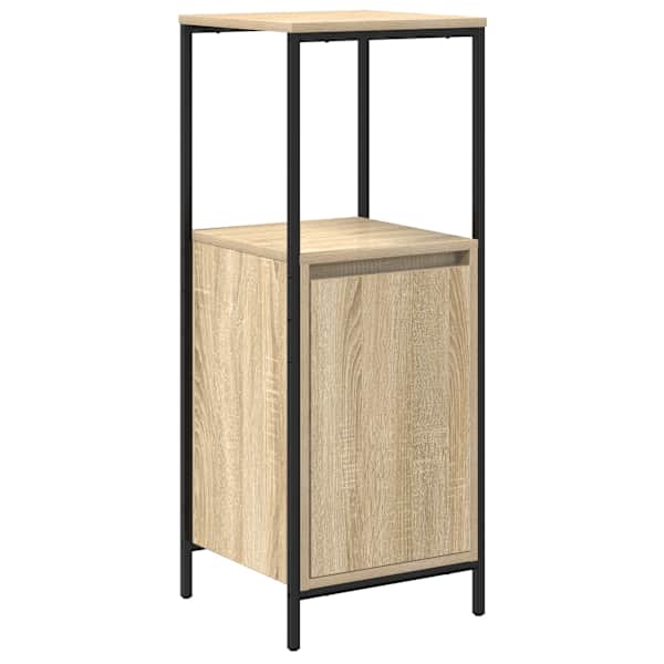 vidaXL Vannitoa kapp riiulitega sonoma tamm 36x35x95 cm
