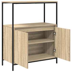 Koupelnová skříňka s policemi Dub sonoma 76,5x35x95 cm - obrázek 5