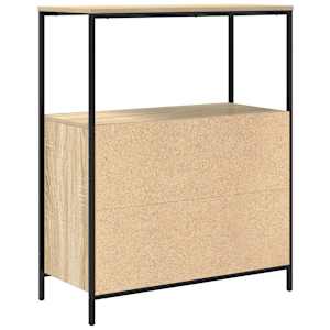 Koupelnová skříňka s policemi Dub sonoma 76,5x35x95 cm - obrázek 8