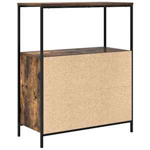 Koupelnová skříňka s policemi Uzený dub 76,5x35x95 cm - obrázek 8