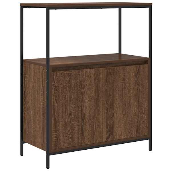 vidaXL Vannitoa kapp riiulitega pruun tamm 76,5x35x95 cm