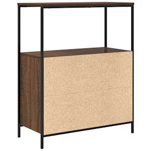 Koupelnová skříňka s policemi hnědý dub 76,5x35x95 cm - obrázek 8