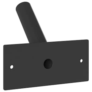 Držák na vlajku Černá 13 x 6 x 0,2 cm Ocel - obrázek 6
