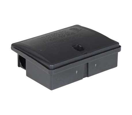 капани за мишки vidaXL 20 бр. черни 13x10x4 cm