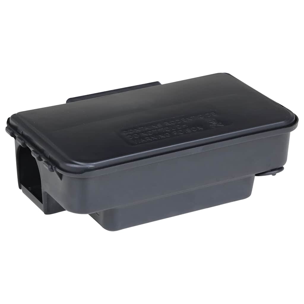 vidaXL Hiiriloukut 4 kpl Musta 22x12,5x7,5 cm