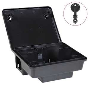 Pasti za miši 6 kosov ?rne 23x19x9,5 cm