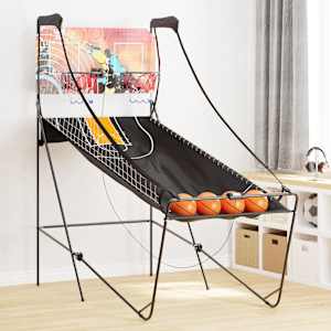 Košarkarski arkadni stroj s 4 žogami za 2 igralca