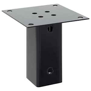 Podstavce pod sloupky čtvercové 4 ks antracit 61x61 mm - obrázek 6