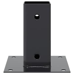 Podstavce pod sloupky čtvercové 4 ks antracit 61x61 mm - obrázek 7