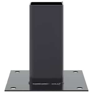 Podstavce pod sloupky čtvercové 4 ks antracit 61x61 mm - obrázek 8