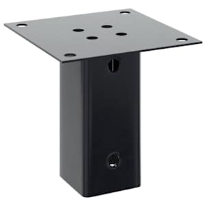 Podstavce pod sloupky čtvercové 12 ks Antracit 71x71 mm - obrázek 5