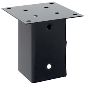 Podstavce pod sloupky čtvercové 12 ks antracit 81x81 mm - obrázek 7