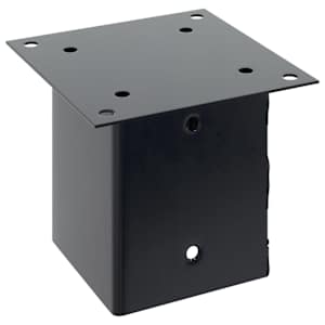 Podstavce pod sloupky čtvercové 4 ks Antracit 101x101 mm - obrázek 5