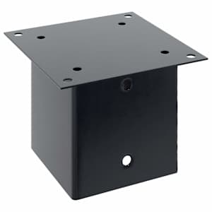 Podstavce pod sloupky čtvercové 12 ks antracit 141x141 mm - obrázek 5