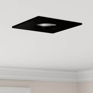 Reflektor 6 pcs Črna 9 x 9 x 2 cm Aluminij