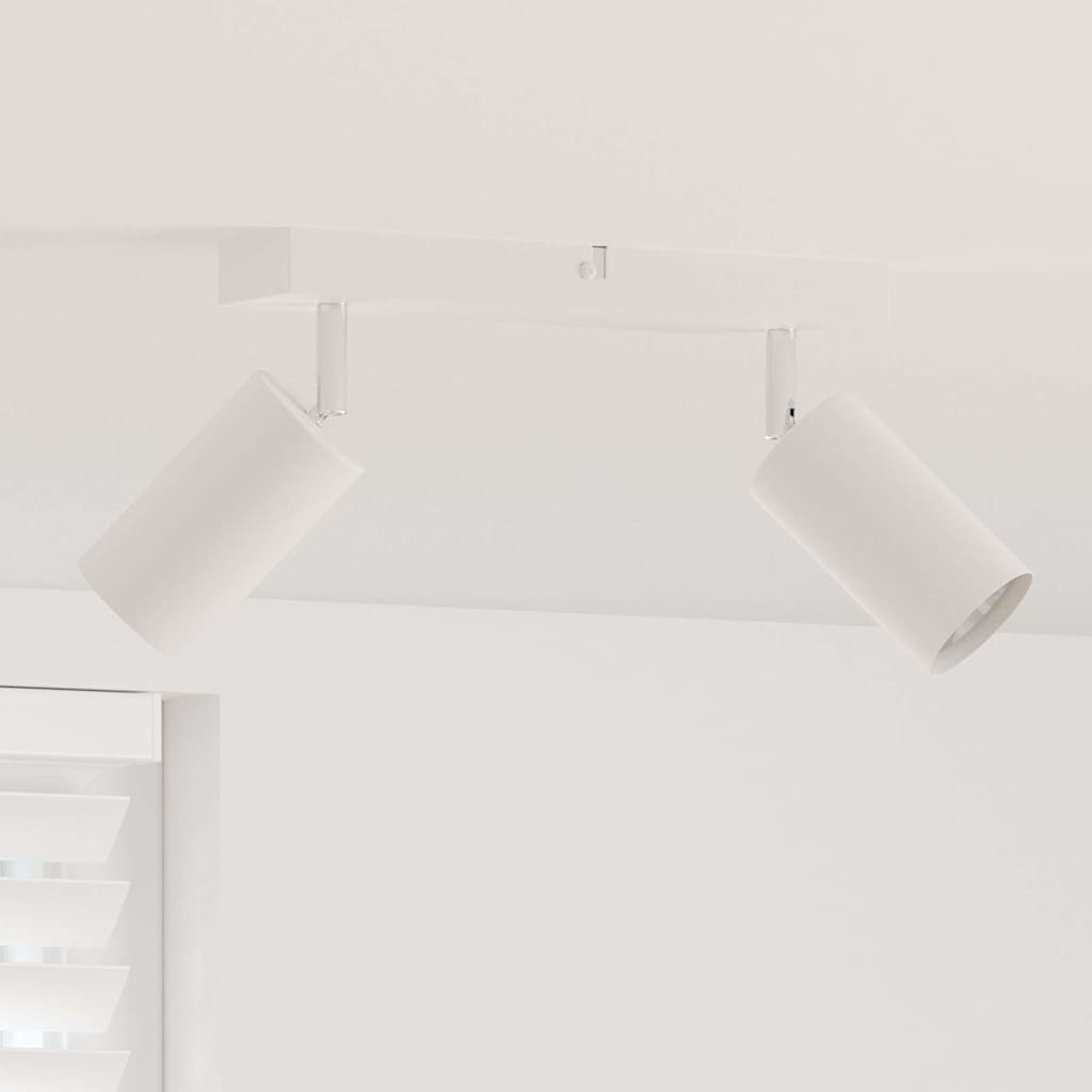 vidaXL Spot de tavan Alb 26 x 5.5 x 16.5 cm Oțel