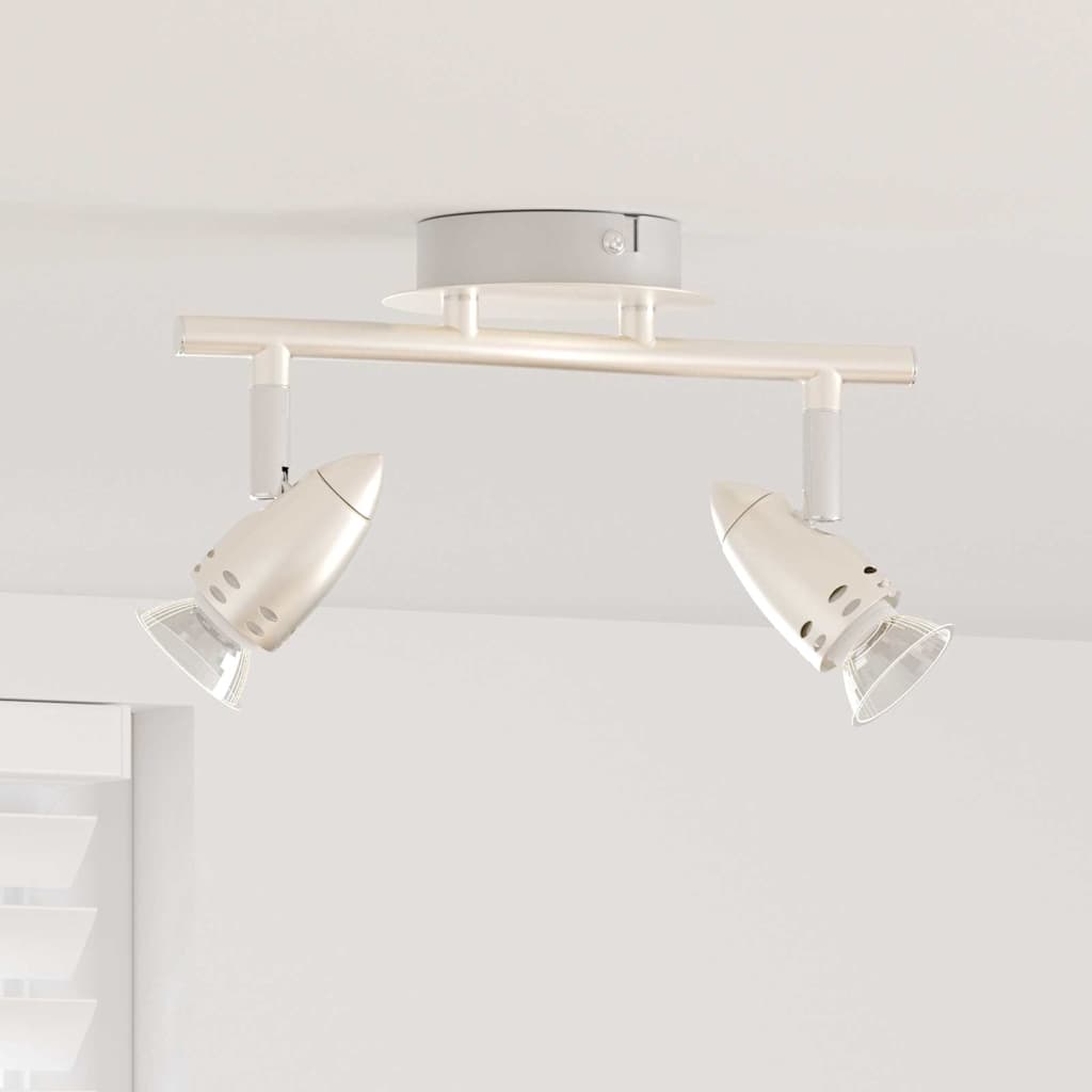 Loft Spotlight 2 Way Justerbar Mat Nikkel GU10