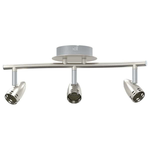 vidaXL Lae kohtvalgusti Nikkel 36,5 x 10 x 12,5 cm Metall