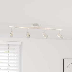 Stropni reflektor s središči Nikljeva 61 x 10 x 12,5 cm Kovina