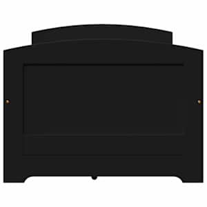 Válenda se 5 zásuvkami bez matrace černé IRUN 90x200 cm - obrázek 7