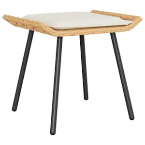 Zahradní stolička 2 pcs Příroda 50 x 40 x 45 cm Ocel - obrázek 5