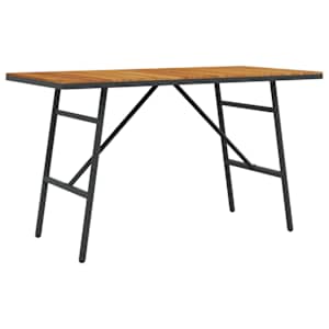 Jídelní stůl Hnědá 110 x 55 x 61,5 cm Masivní akátové dřevo - obrázek 5