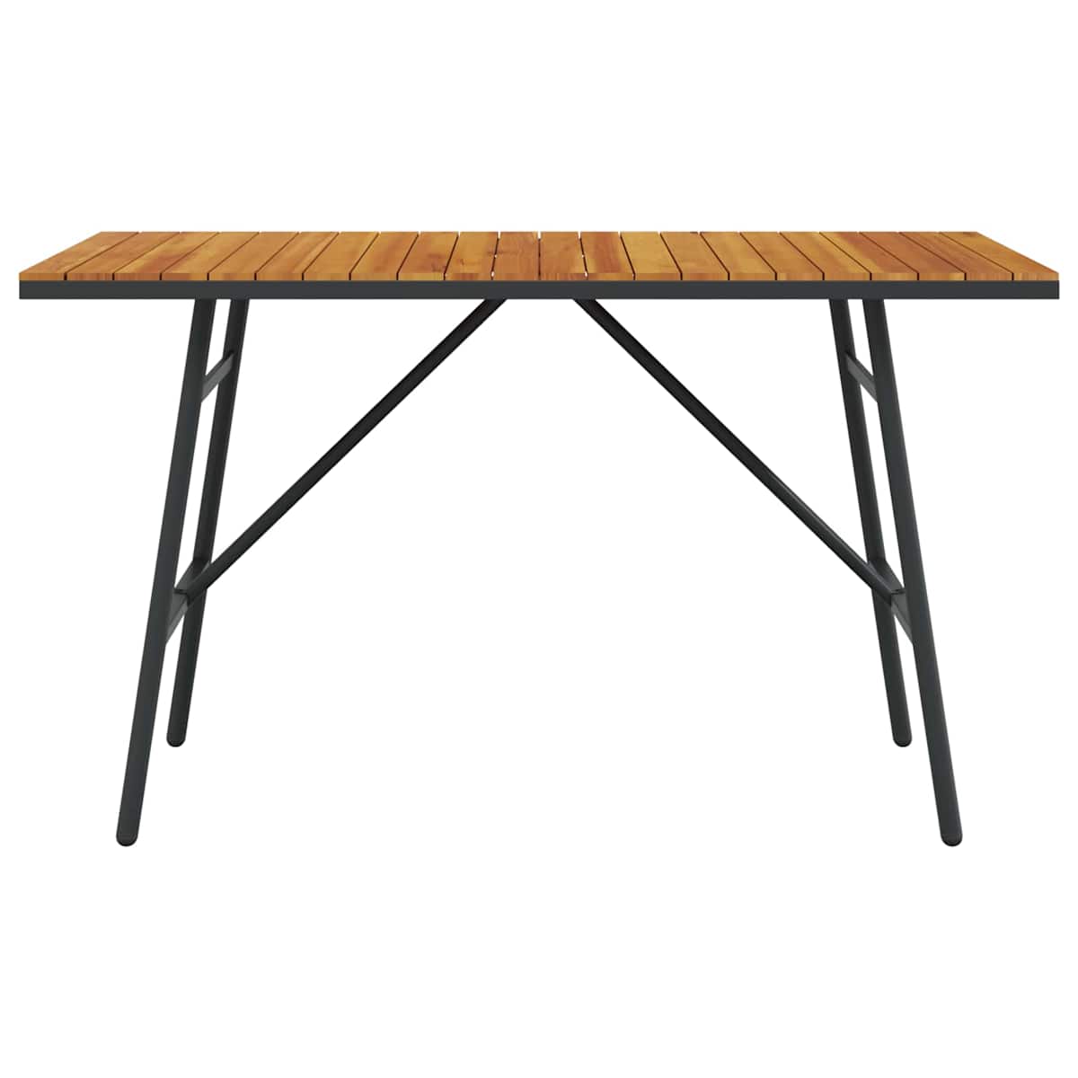 Spisebord Brun 110 x 55 x 61,5 cm Massivt Akacietræ - Billede 3