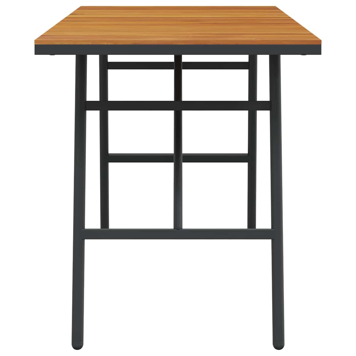 Spisebord Brun 110 x 55 x 61,5 cm Massivt Akacietræ - Billede 4
