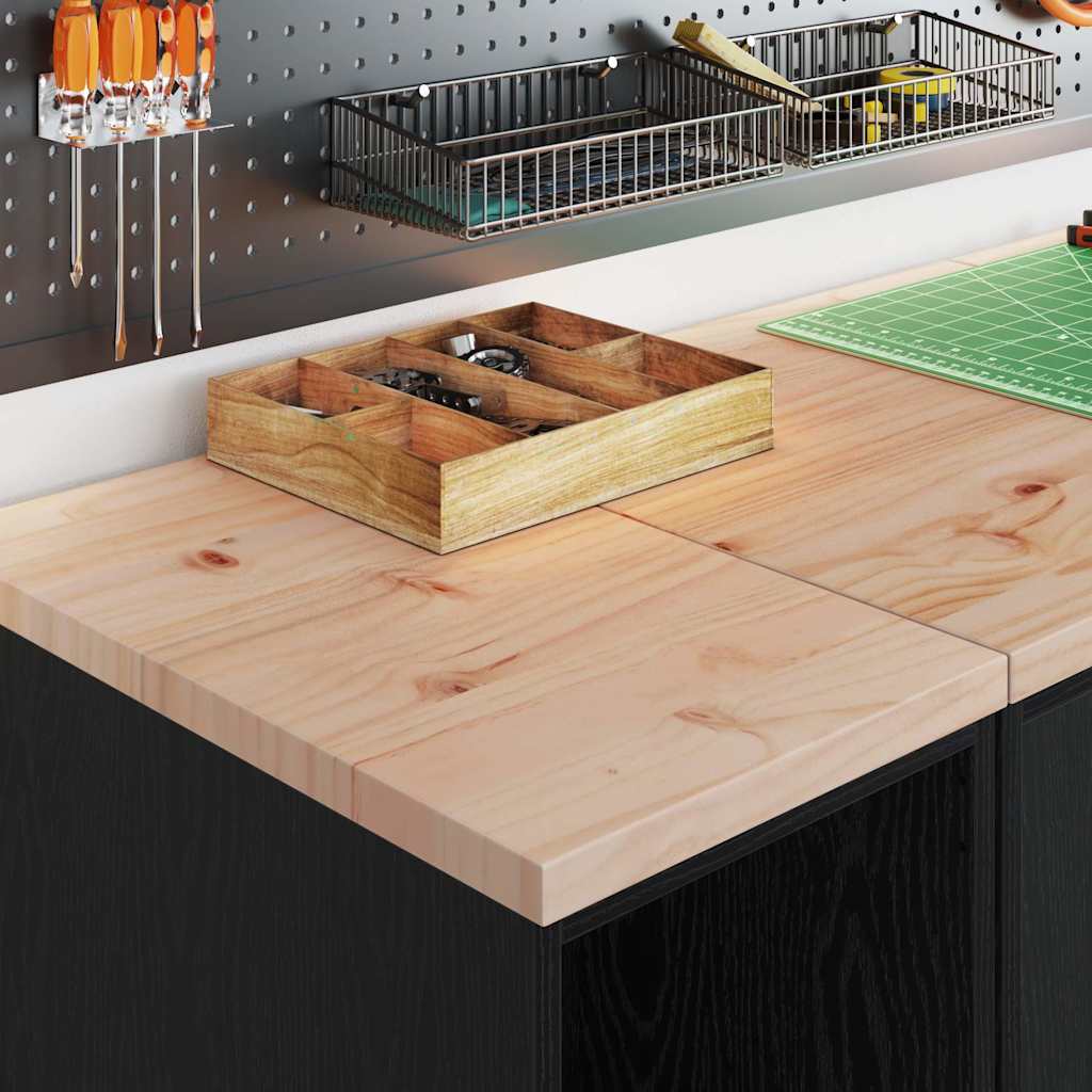 Thumbnail - vidaXL Garagenschränke 2 Stk. Schwarz Holzwerkstoff