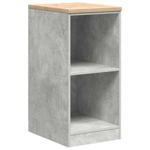 Garážové skříně 2 ks Beton Grey kompozitní dřevo - obrázek 7