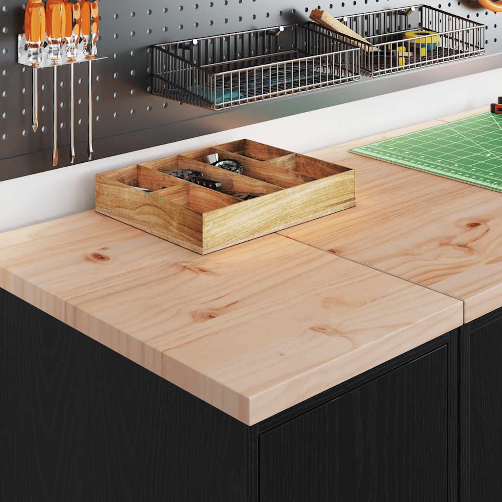 vidaXL Garagekasten 2 st spaanplaat zwart afbeelding