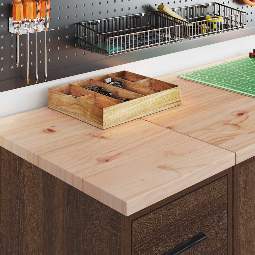 vidaXL Garagekasten 2 st spaanplaat bruin eiken afbeelding