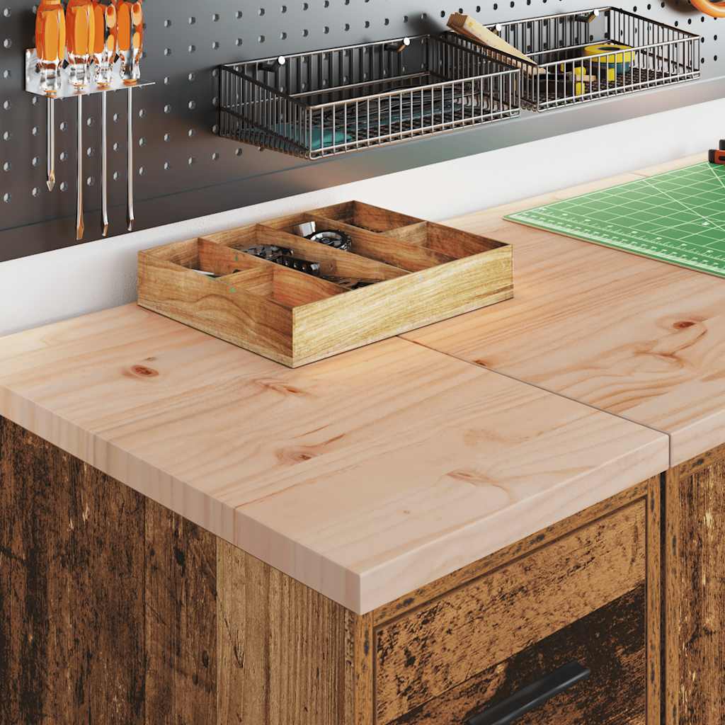 vidaXL Garagekasten 2 st bewerkt hout oud hout afbeelding