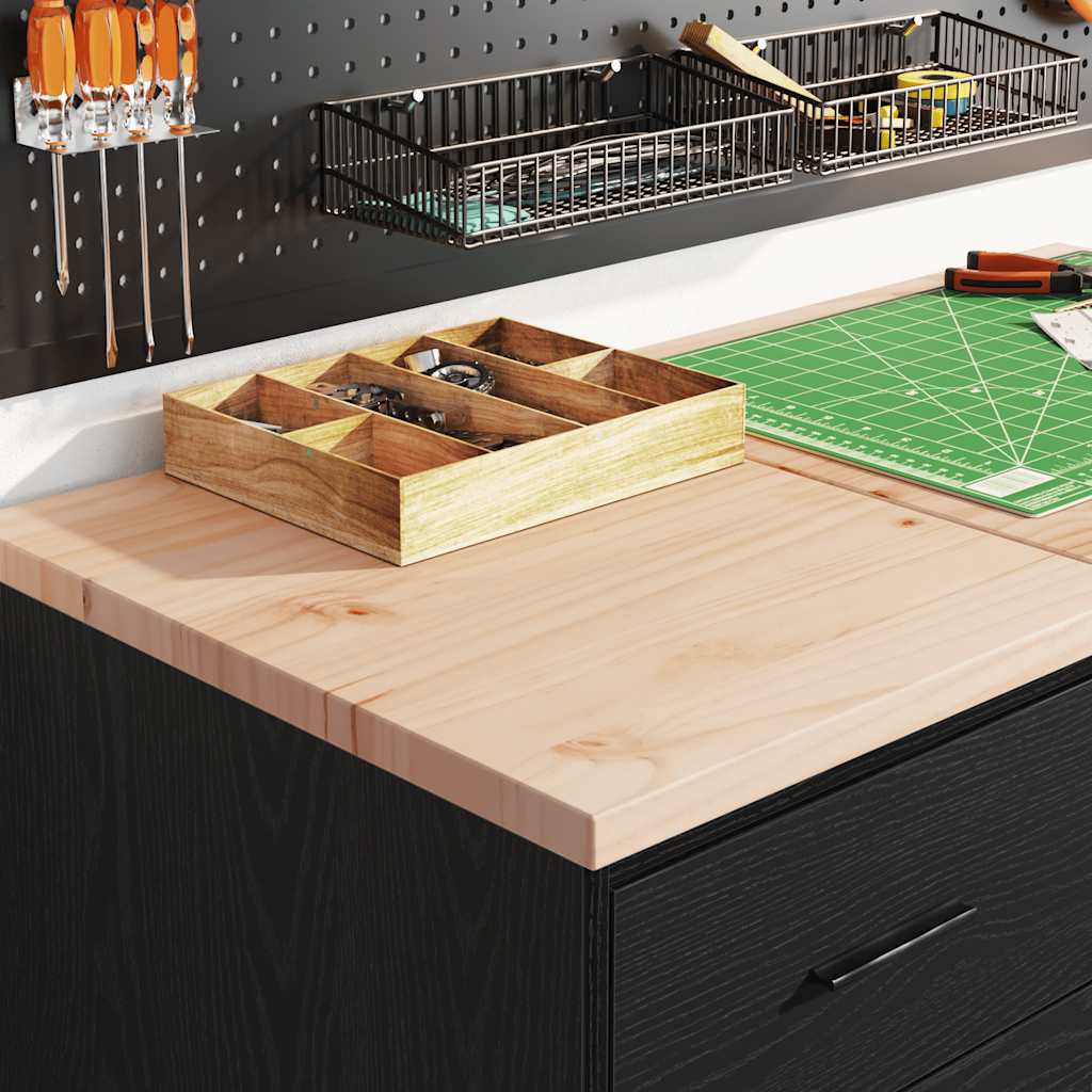vidaXL Garagekasten 2 st spaanplaat zwart afbeelding