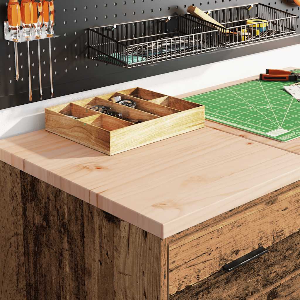 vidaXL Garagekasten 2 st bewerkt hout oud hout afbeelding