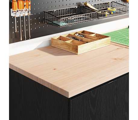 vidaXL Garage Cabinets 6 pcs Black Engineered Wood