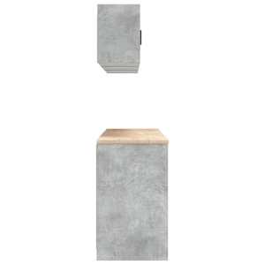 Garážové skříně 6 ks Beton Grey kompozitní dřevo - obrázek 7