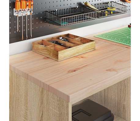 vidaXL Armoires de garage 6 pcs ch&ecirc;ne sonoma bois d'ing&eacute;nierie