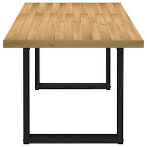 Jídelní stůl NOAIN na nohách ve tvaru U 180x90x75 cm borovice - obrázek 5