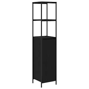 Sada koupelnového nábytku 5 pcs Černá 76.5 x 35 x 95 cm - obrázek 7